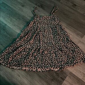 American Eagle Outfitters Purple and White Floral Mini Dress